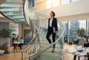 Professional reviewing career growth strategies to increase earnings