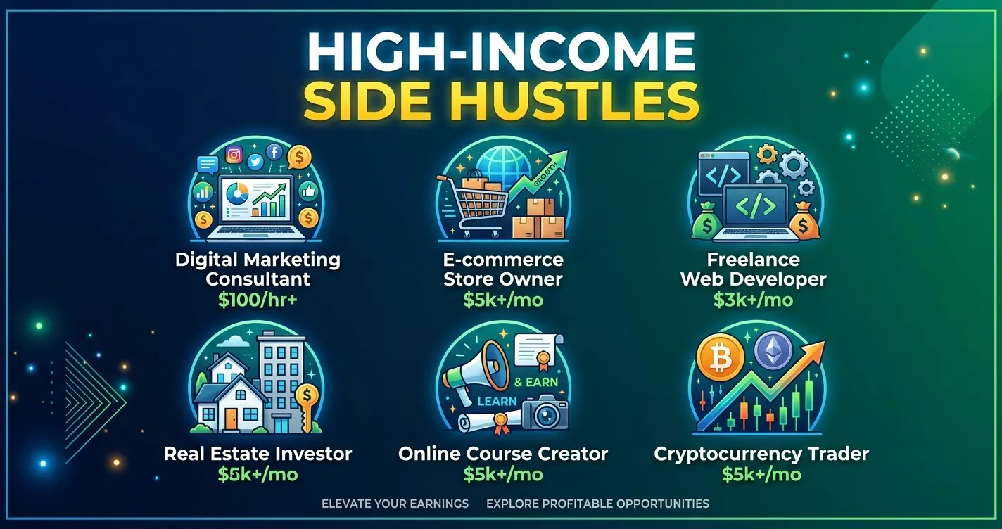 high income side hustles