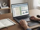 Detailed budget sheet and financial calculation strategy laid out on a clean desk