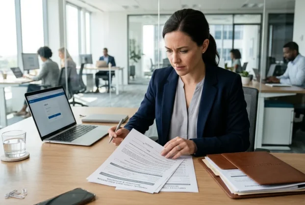 New job asking for spouse financial info compliance paperwork