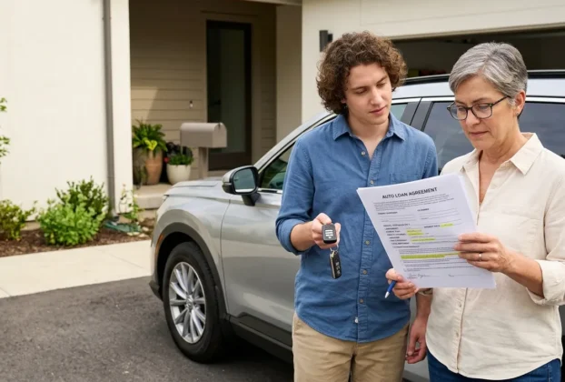 co-signing a car loan risk management