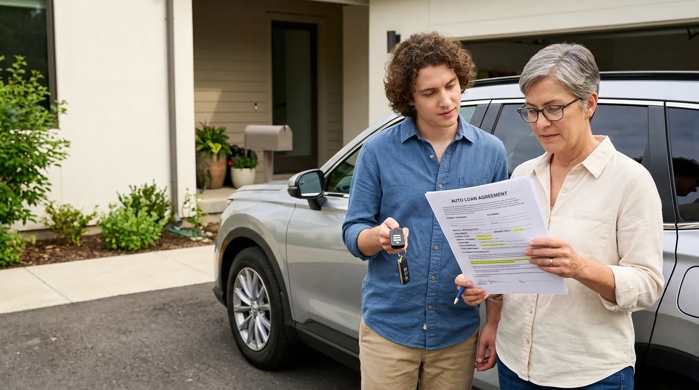 co-signing a car loan risk management