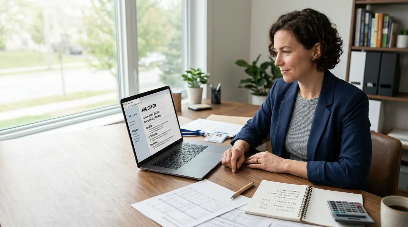 leaving a job for better pay financial strategy