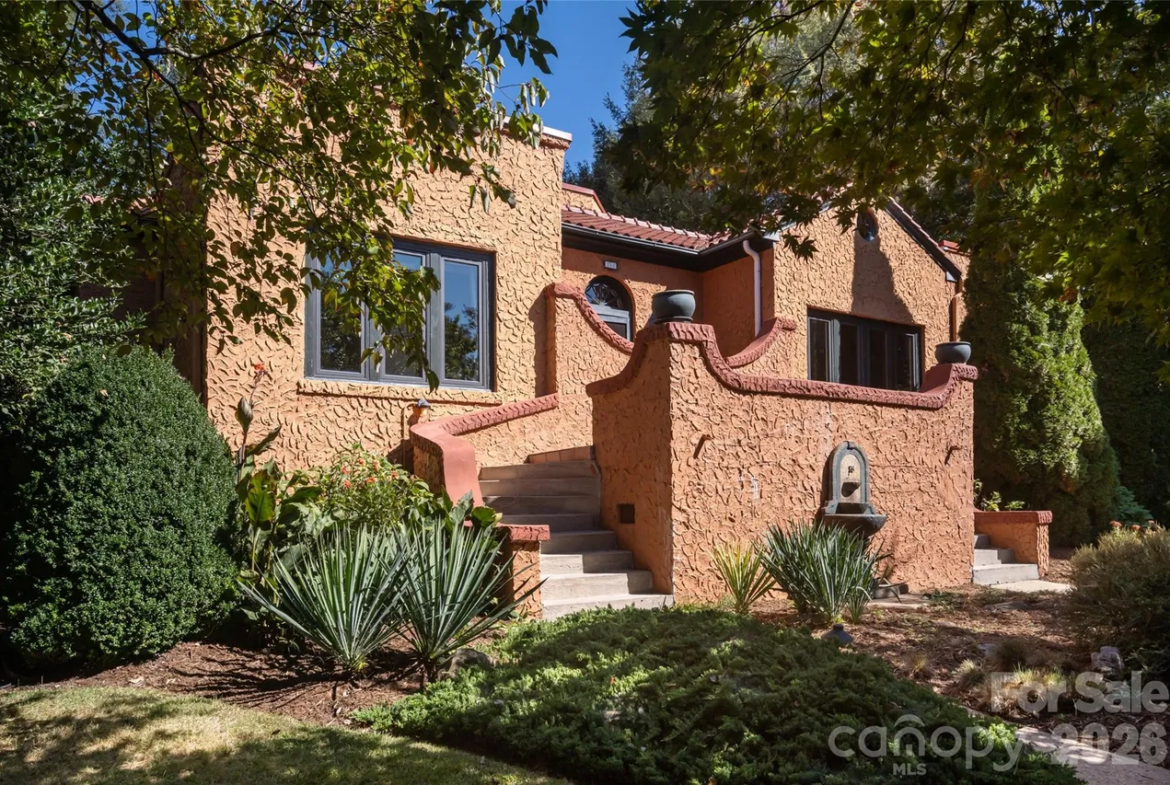 Spanish Revival home Asheville NC