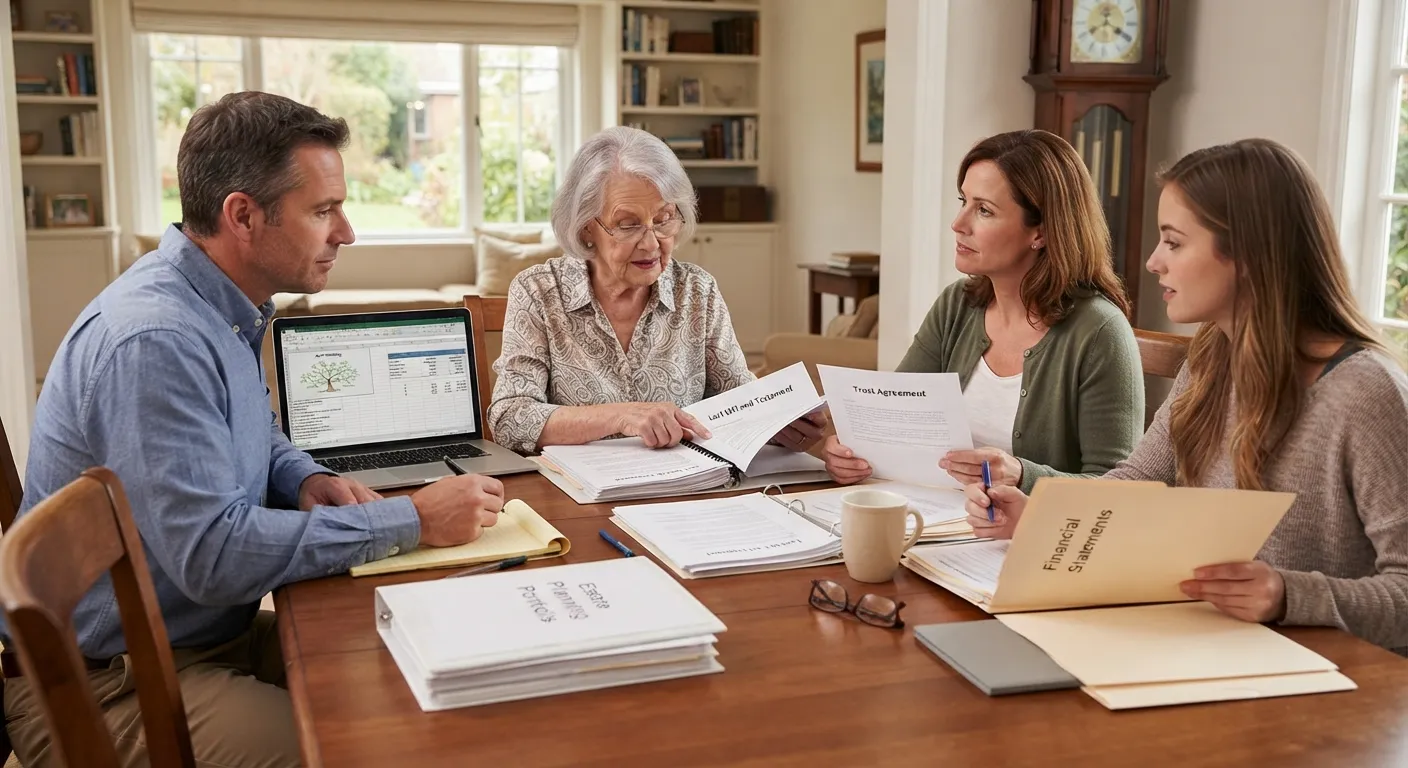 find deceased parents bank accounts