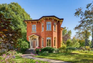 Explore The Queen Ann Home at 55 Queen Street in Belleville. A stately 1880 Victorian featuring 4 beds, historic details, and views of Corby Rose Garden.